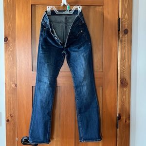 Express Women’s Jeans, Stretch Barely Boot, Size 6S